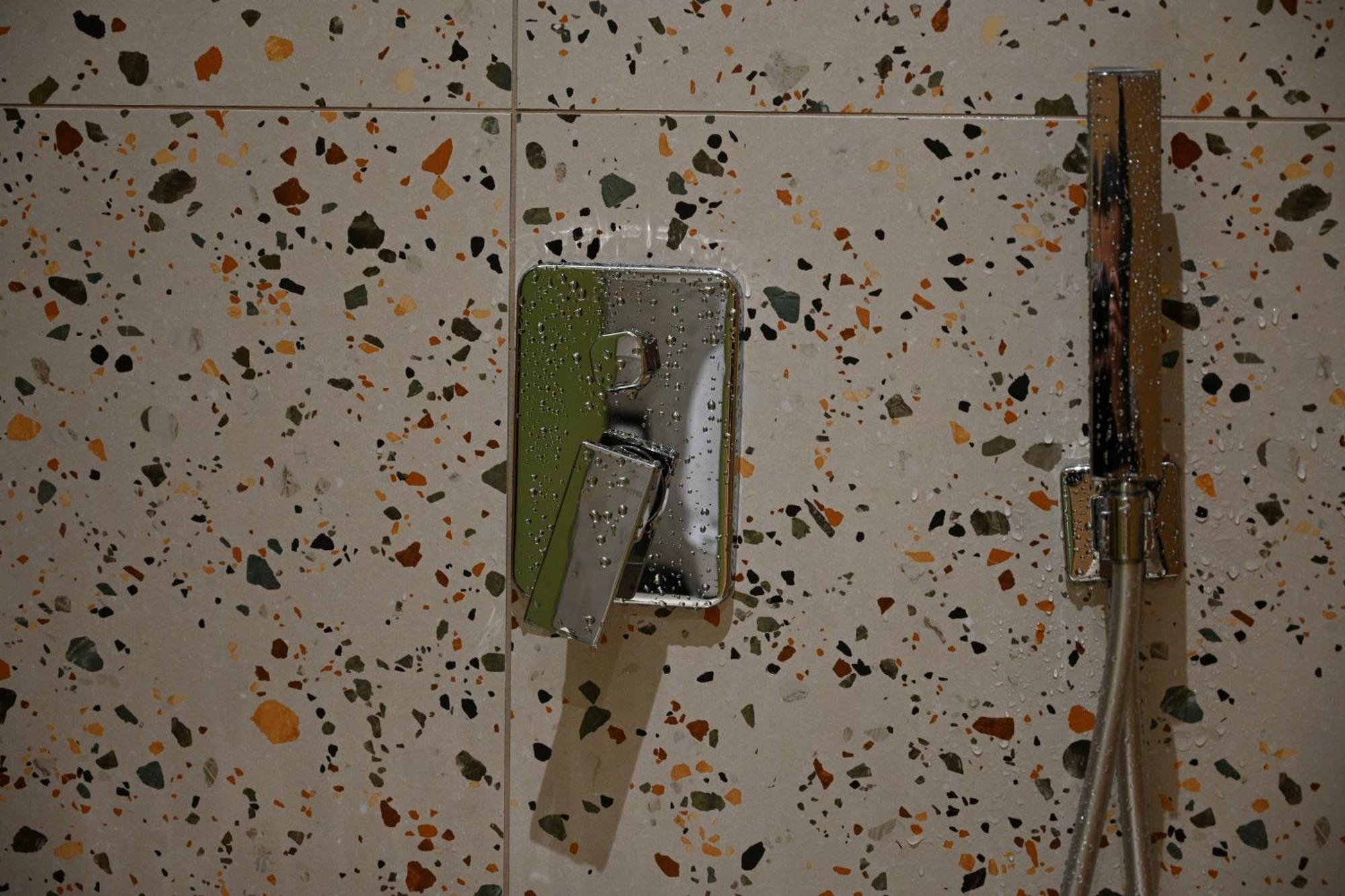 Top view hostel Durrës Buitenkant foto
